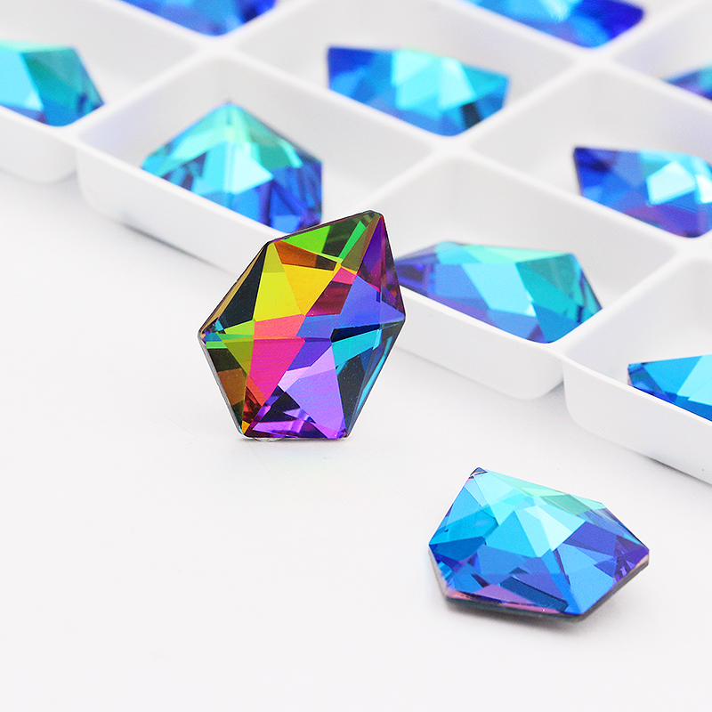 Art Craft Upholstery - Astrobox K9 Ice Cubeคริสตัลหินศิลปะหัตถกรรมตกแต่งกาวRhinestonesแก้วคริสตัลสำหรับตกแต่งเบาะหลวมลูกปัด