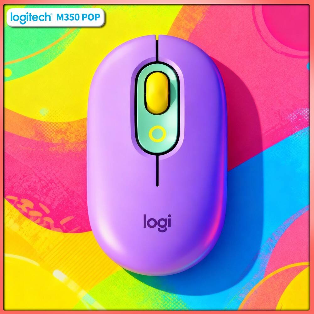 Art Craft Optical - เมาส์ Logitech POP Pebble ระบบติดตามด้วยแสง พร้อมตัวรับสัญญาณ