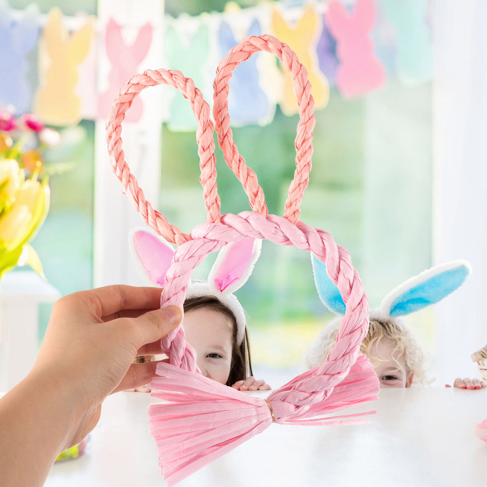 Art And Craft For Nursery - ของตกแต่งห้องเรียนลายกระต่าย ของตกแต่งบ้าน ศิลปะติดผนังห้องเด็ก งานฝีมือประดับขอบป้ายประกาศ