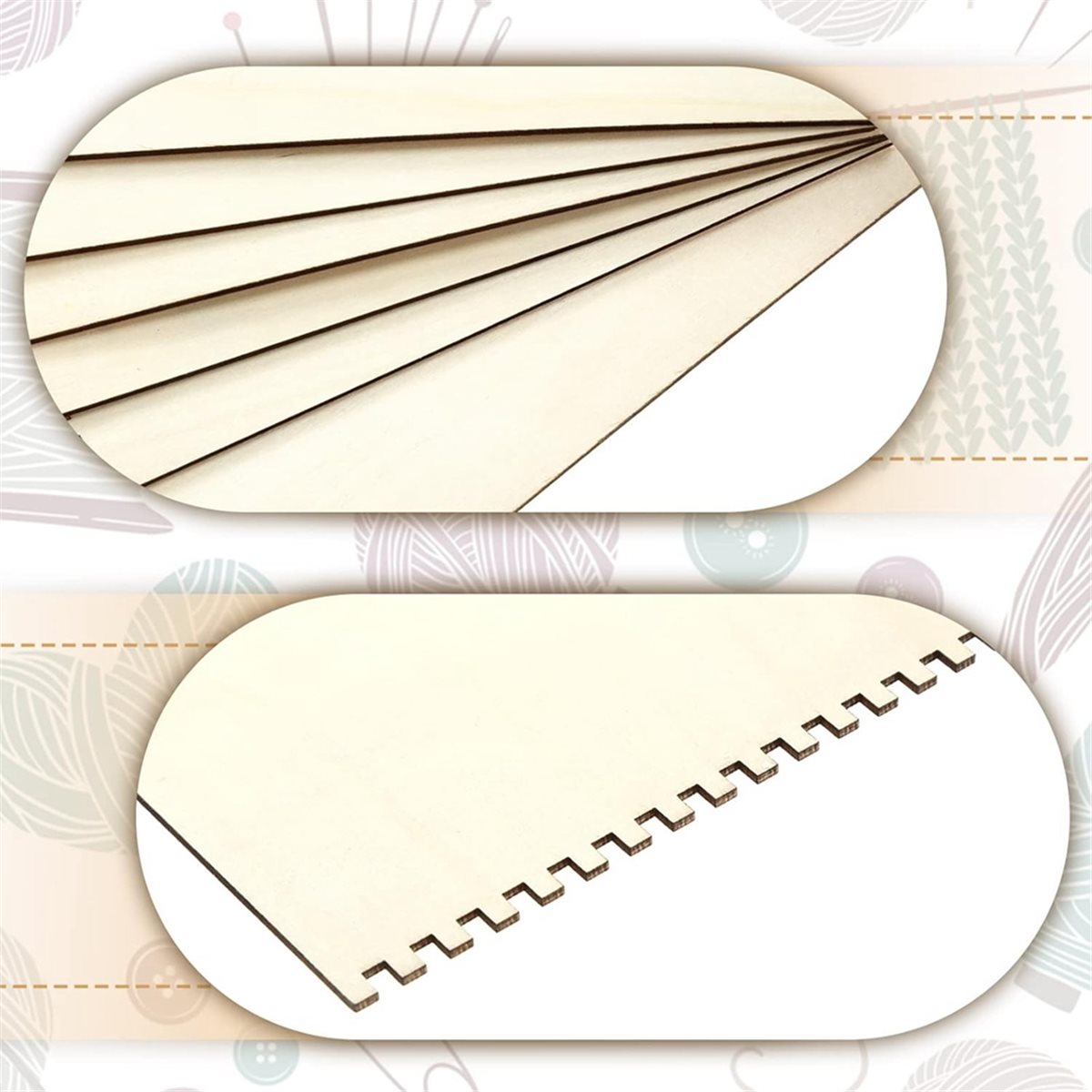 ชุดเครื่องมือสานตะกร้าไม้แบบมี - Art Craft Wood บทวิจารณ์และราคา