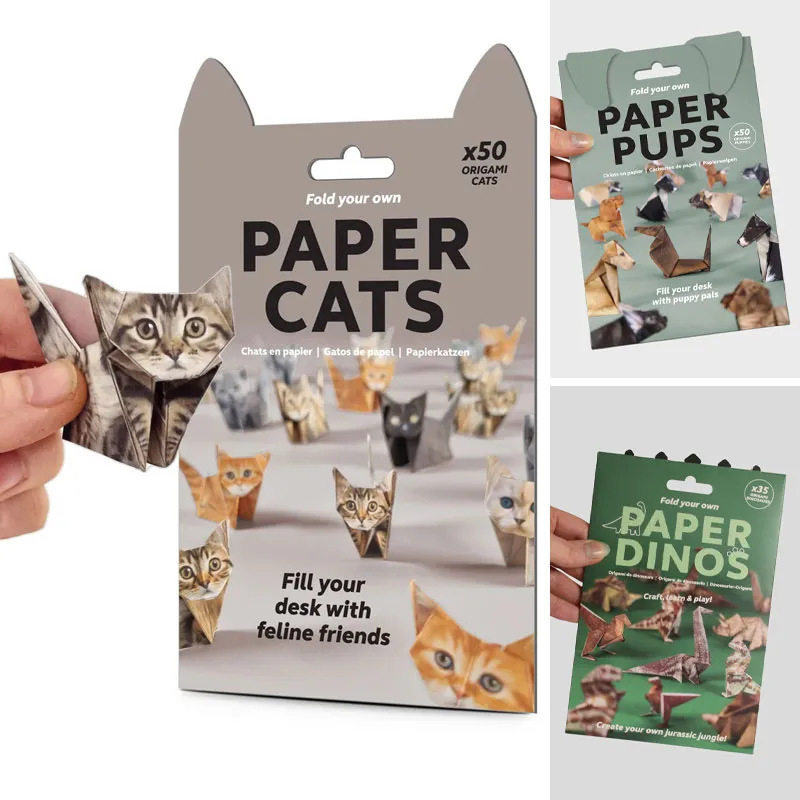กระดาษพับรูปสัตว์ DIY สร้างสรร - Art Craft Cat บทวิจารณ์และราคา