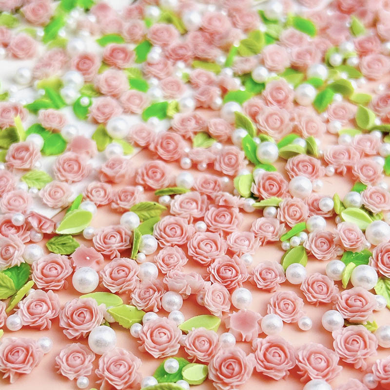 ดอกไม้เรซิ่นผสมแบบสุ่มดอกกุหลา - Art Craft Rose บทวิจารณ์และราคา
