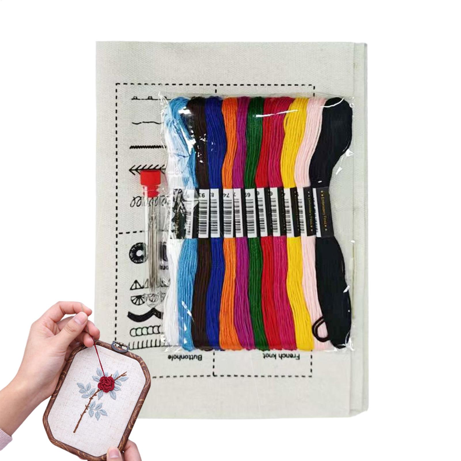 ชุดอุปกรณ์งานฝีมือปักผ้า DIY พ - Art Craft Books บทวิจารณ์และราคา
