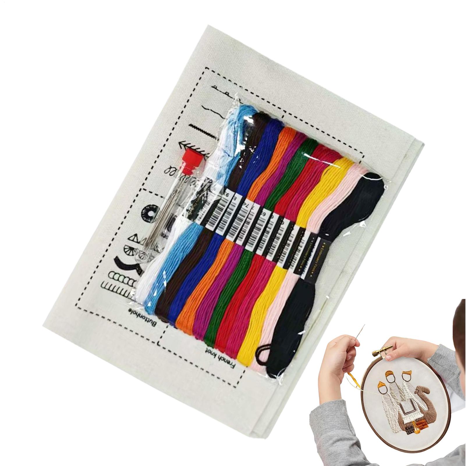 ชุดอุปกรณ์งานฝีมือปักผ้า DIY พ - Art Craft Books บทวิจารณ์และราคา