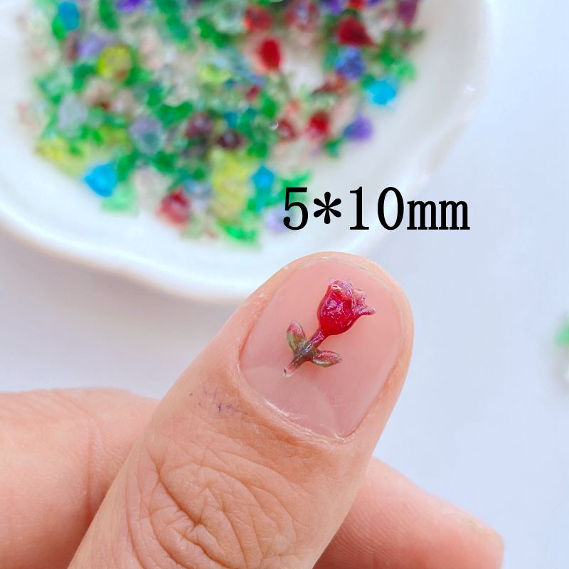100ชิ้นกลิตเตอร์เรซิ่นขนาดเล็ก - Art Craft Rose บทวิจารณ์และราคา