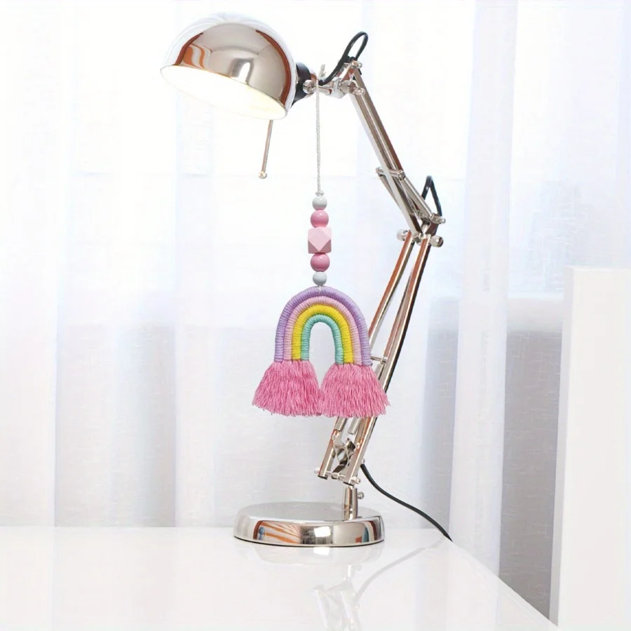 สายรุ้งสีชมพู WIND Chimes ทอผ้ - Art And Craft For Nursery บทวิจารณ์และราคา