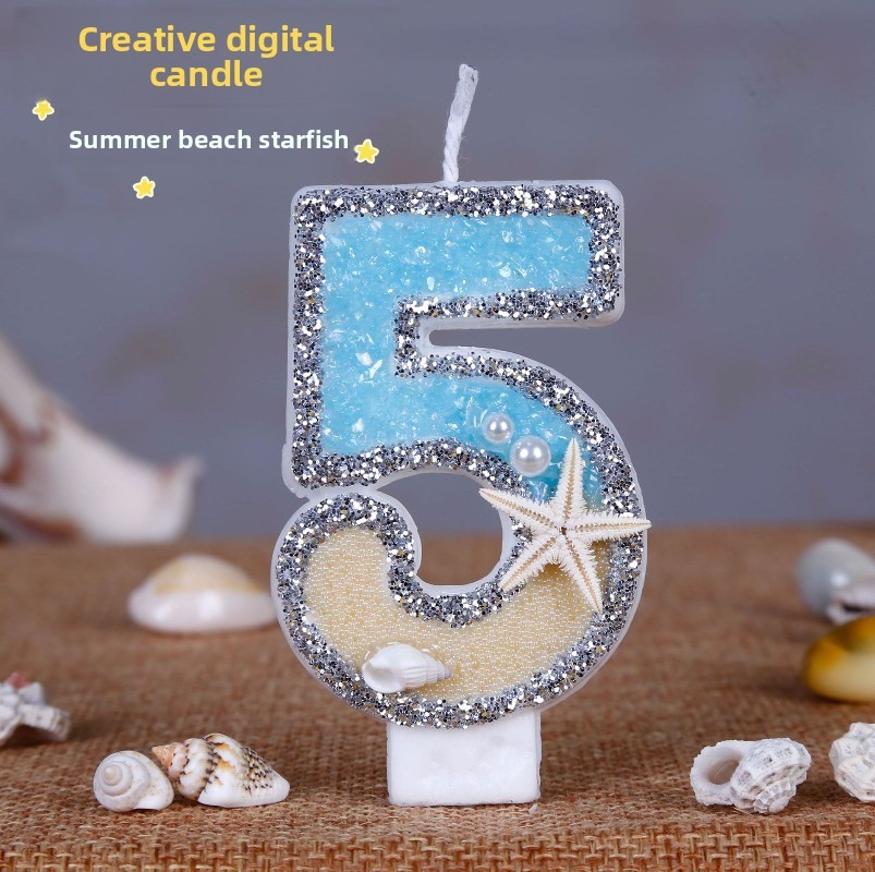 เทียนวันเกิดรูปปลาดาวชายหาด หม - Art Craft Party บทวิจารณ์และราคา
