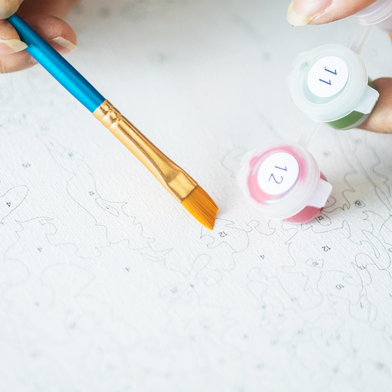 ชุดระบายสีตามตัวเลข GATYZTORY  - Art Craft Cat บทวิจารณ์และราคา
