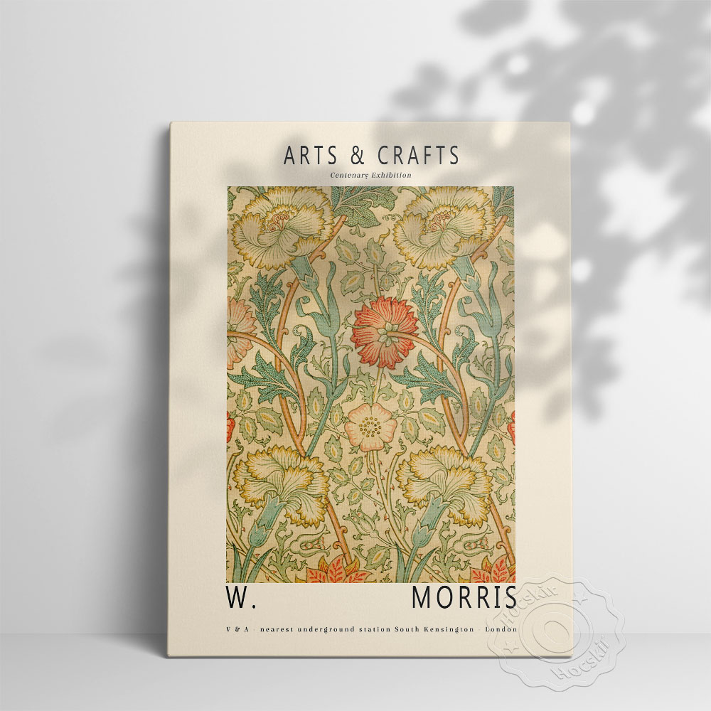 William Morris นิทรรศการโปสเตอ - Art Craft Museum บทวิจารณ์และราคา