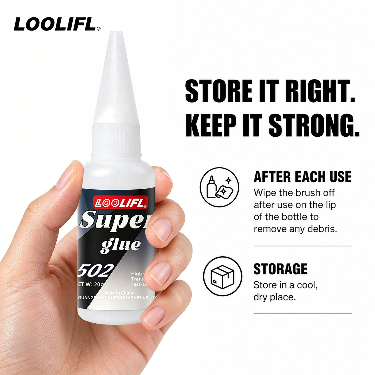 Loolifl-502-20Ml กาวไซยาโนอะคร - Art Craft Material บทวิจารณ์และราคา