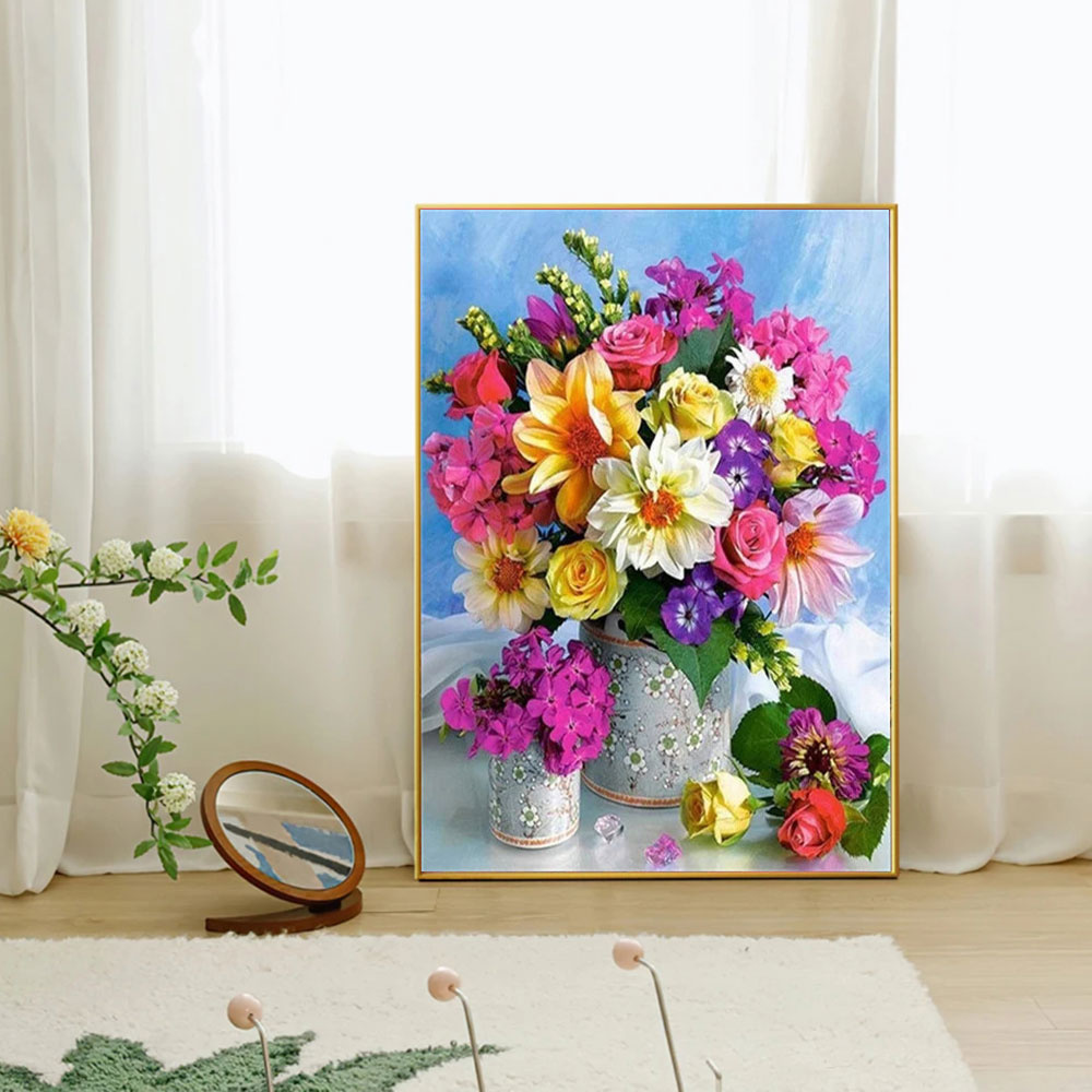 ภาพวาดเพชร 5 มิติ ลายดอกไม้ แจ - Art Craft Rose บทวิจารณ์และราคา