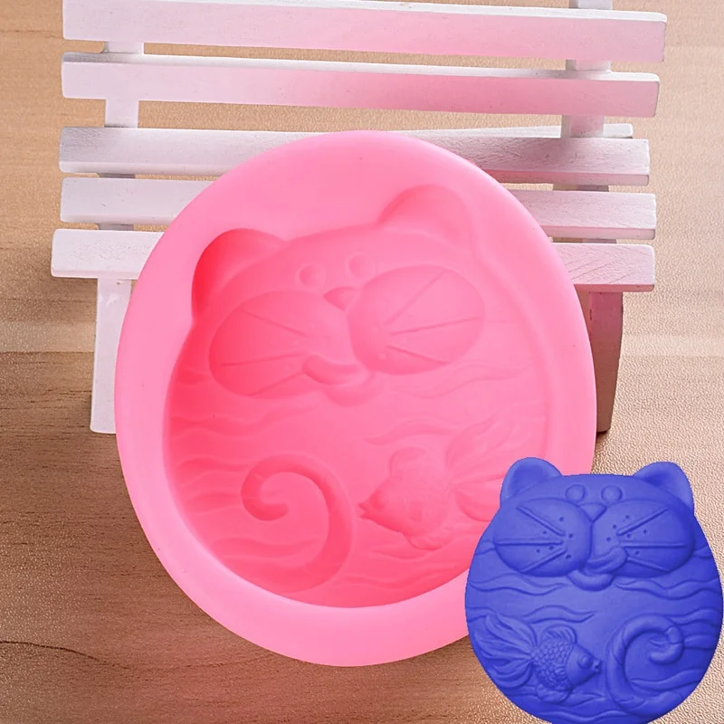 1PC Non-Stick แม่พิมพ์ซิลิโคน  - Art Craft Cat บทวิจารณ์และราคา