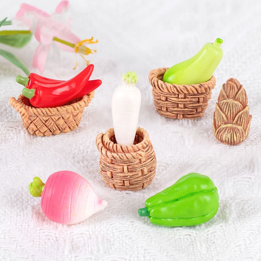 ตะกร้าผักจำลองขนาดเล็กงานหัตถก - Art And Craft Vegetable บทวิจารณ์และราคา