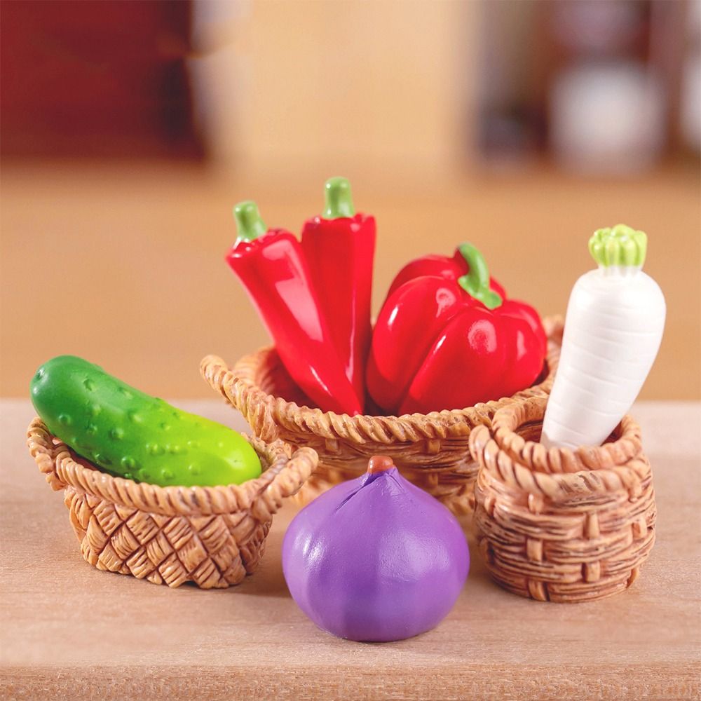 ตะกร้าผักจำลองขนาดเล็กงานหัตถก - Art And Craft Vegetable บทวิจารณ์และราคา