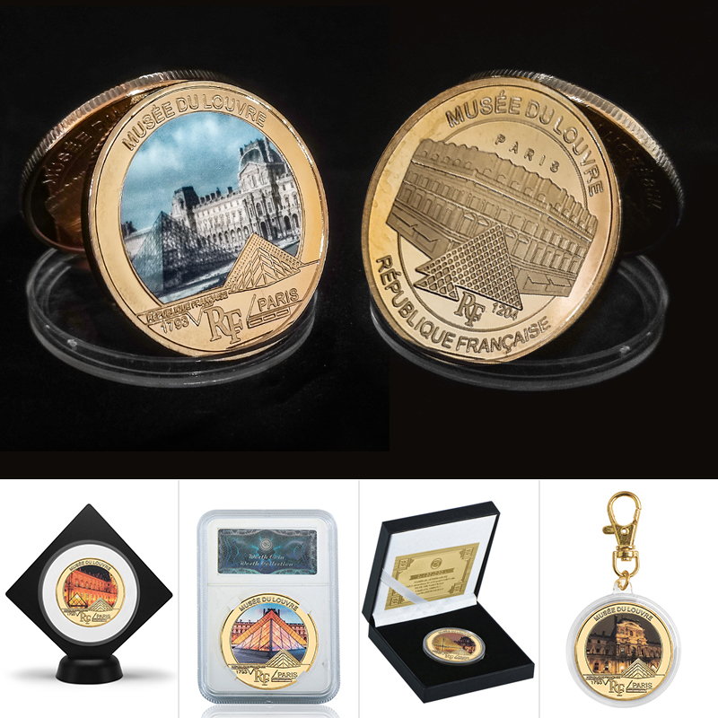 พิพิธภัณฑ์ลูฟร์เหรียญฟอยล์สีทอ - Art Craft Museum บทวิจารณ์และราคา
