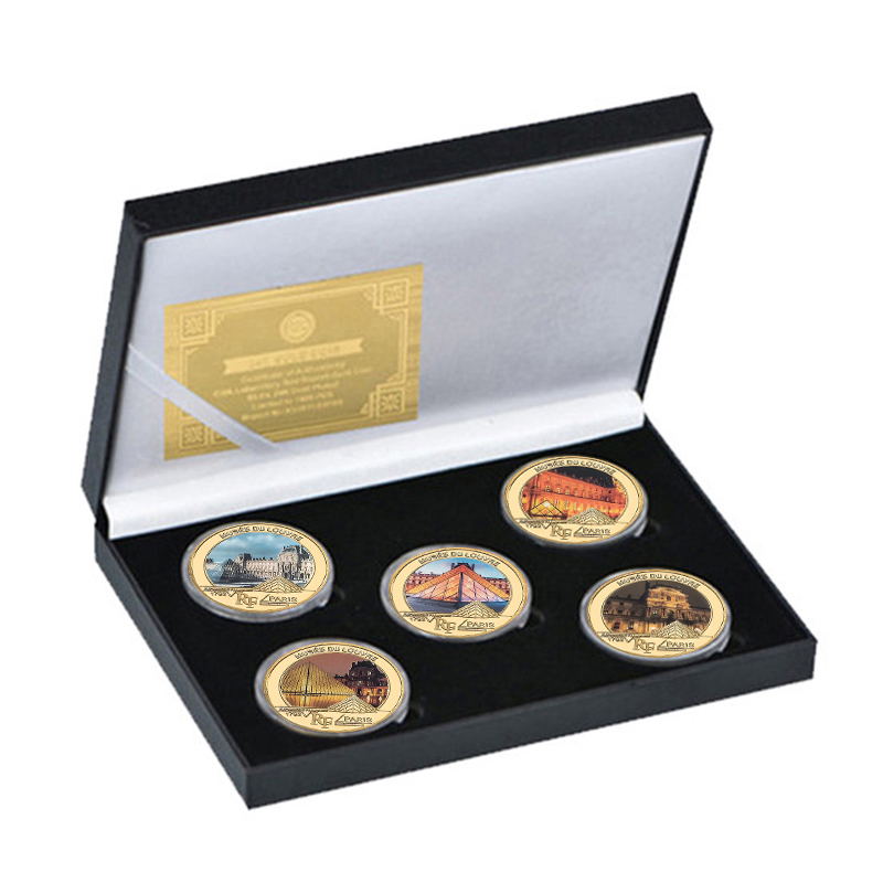 พิพิธภัณฑ์ลูฟร์เหรียญฟอยล์สีทอ - Art Craft Museum บทวิจารณ์และราคา