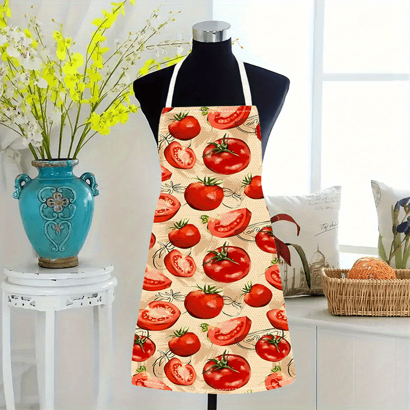 ผ้ากันเปื้อนลายมะเขือเทศสีแดง  - Art And Craft Vegetable บทวิจารณ์และราคา