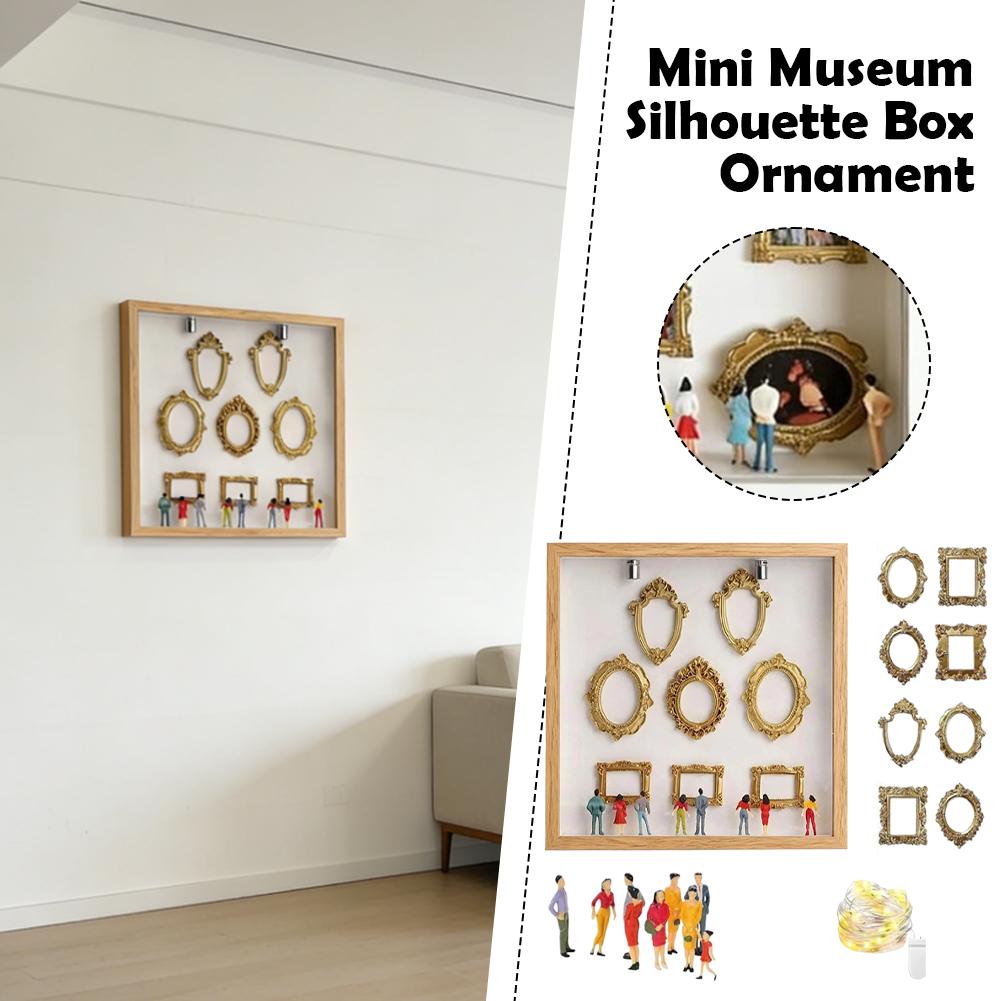 กล่องซิลลูเอทมิวเซียมขนาดเล็ก  - Art Craft Museum บทวิจารณ์และราคา