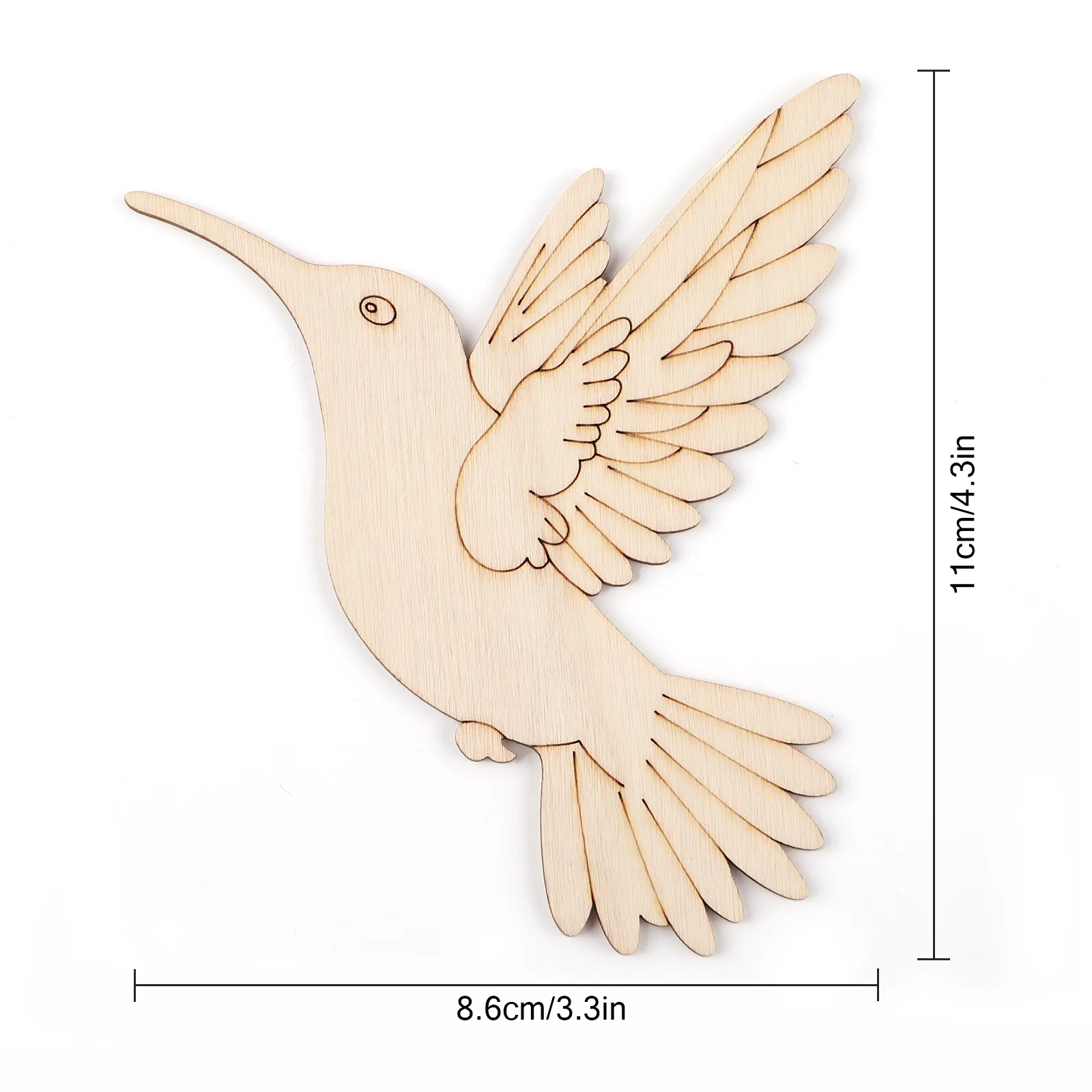 ชุดงานฝีมือไม้รูปสัตว์และนก 10 - Art Craft Wood บทวิจารณ์และราคา