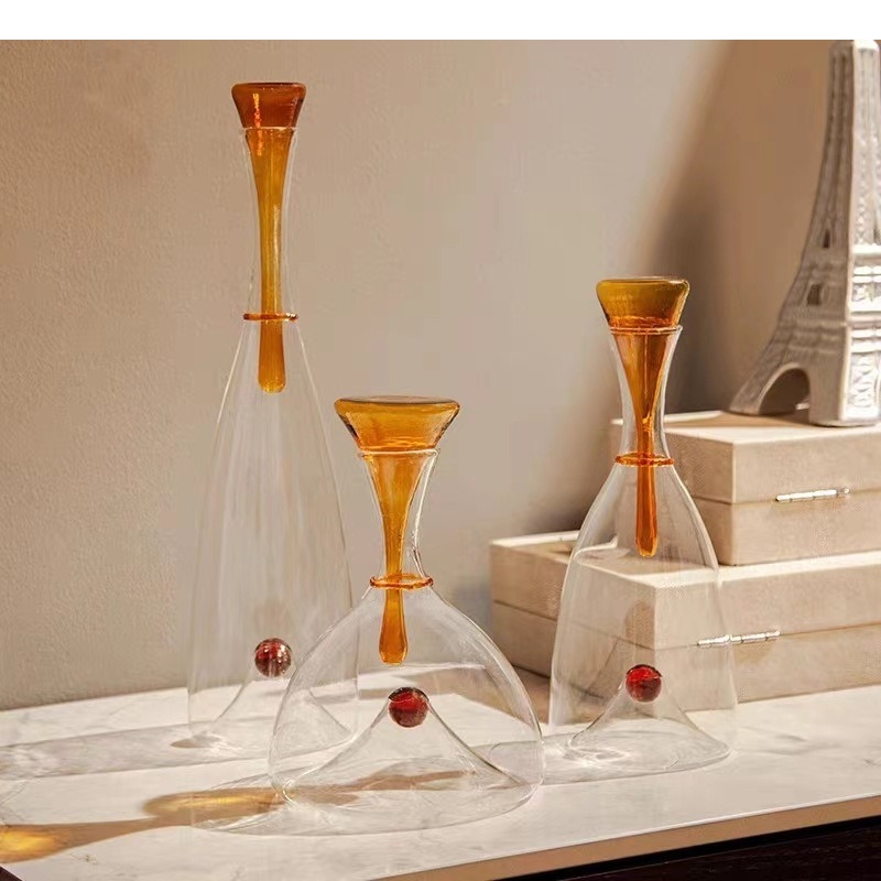 ชุดเครื่องดื่มไวน์แก้วใสเรียบง - Art Craft Restaurant บทวิจารณ์และราคา