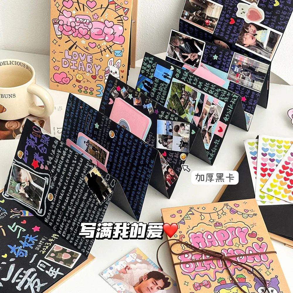 16 แผ่นพับอัลบั้มภาพ DIY ออร์แ - Art Craft Books บทวิจารณ์และราคา