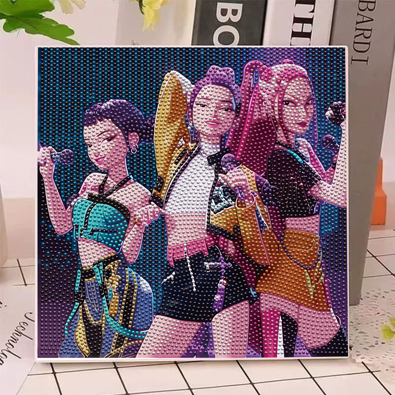 ชุดภาพวาดเพชร 5 มิติ ลายอนิเมะ - Art Craft Material บทวิจารณ์และราคา