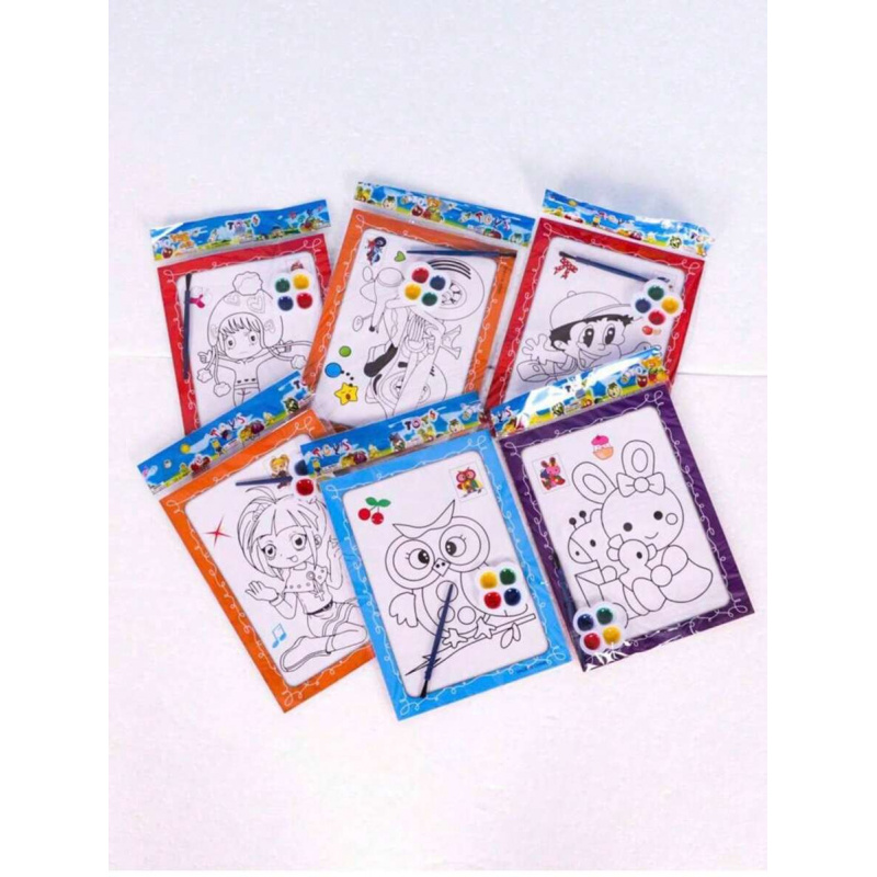 ชุดสมุดระบายสีภาพสีน้ำ (10 ชิ้ - Art Craft Books บทวิจารณ์และราคา