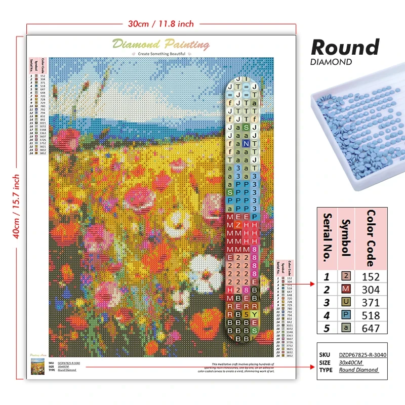ชุดงานฝีมือเพชร 5D DIY ภาพดอกก - Art Craft Rose บทวิจารณ์และราคา