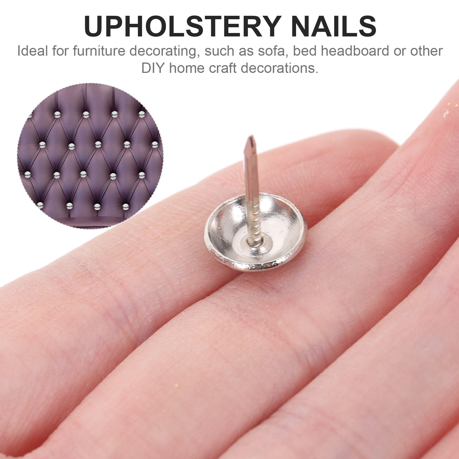 หมุดติดผ้าหุ้มเบาะพื้นผิวเรียบ - Art Craft Upholstery บทวิจารณ์และราคา
