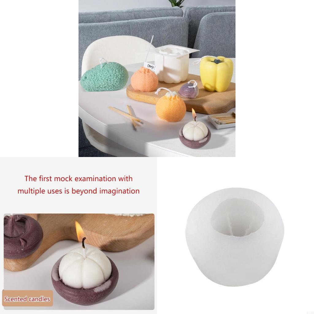F19B ซิลิโคนแม่พิมพ์เทียนสำหรั - Art And Craft Vegetable บทวิจารณ์และราคา