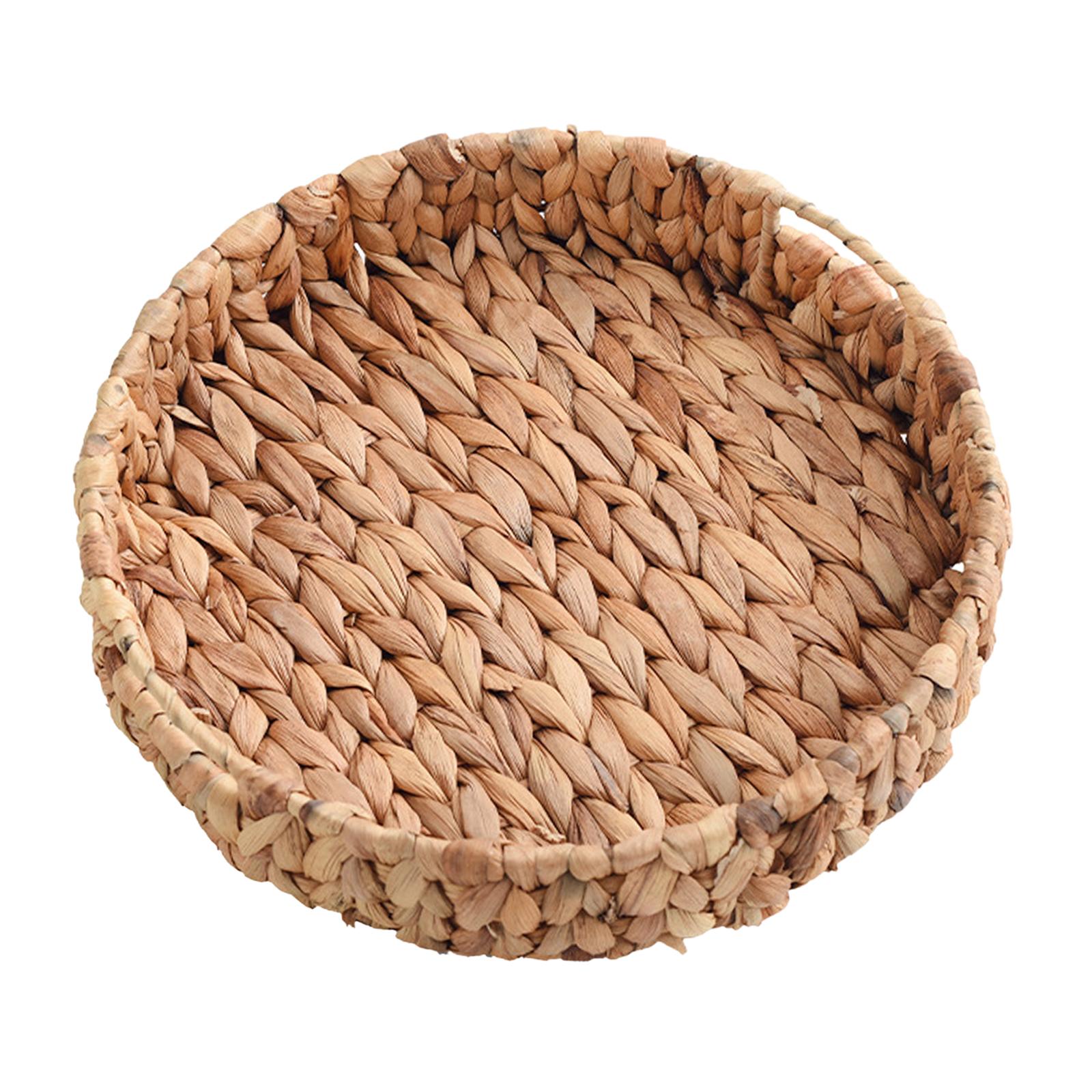 ถาดสานจากหญ้า ตะกร้าผลไม้หวาย  - Art And Craft Vegetable บทวิจารณ์และราคา