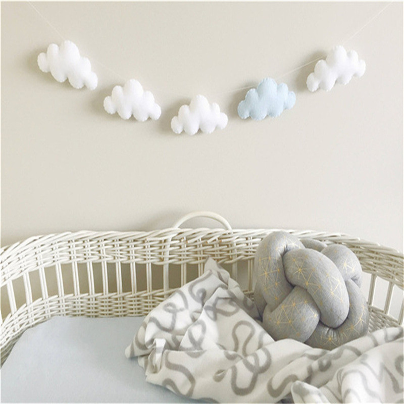 Nordic Felt Cloud Garlands Str - Art Craft Party บทวิจารณ์และราคา